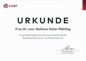 Urkunde DGBT